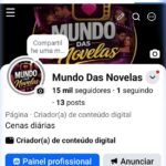 Vendo página do Facebook muito engajada