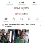 Conta TikTok curiosidade