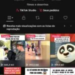 Conta tiktok com mas 12mil seguidores