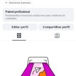 Conta do Instagram de+1.300 seguidores