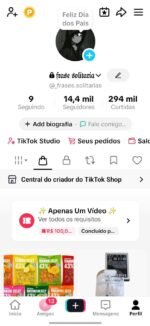 Tik-tok 14,4 mil monetizado