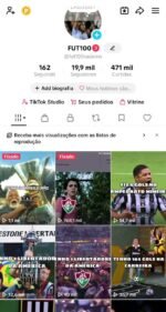 CONTA TIKTOK DE ESPORTE MONETIZADO C/ SHOP ATIVO PRA VENDAS: 20/mil inscritos