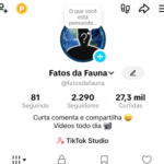 Conta de TikTok shop 2K