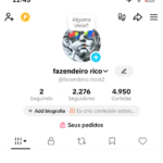 CONTA TIKTOK DISPONÍVEL