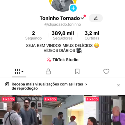 Conta de tiktok Shop 390k Monetizado