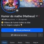 Página do Facebook monetizada 40K de Seguidores