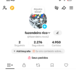 CONTA TIKTOK DISPONÍVEL TIKTOK SHOP