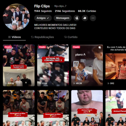 Conta de Tiktok Monetizada