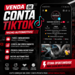 🚀 TikTok em crescimento no nicho automotivo | Conta pronta para monetizar + público real