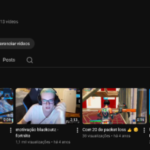 Canal YOUTUBE +2100 inscritos