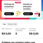 TIKTOK PERFIL PARA FAZER TIKTOK SHOP, tktok shop já está ativo