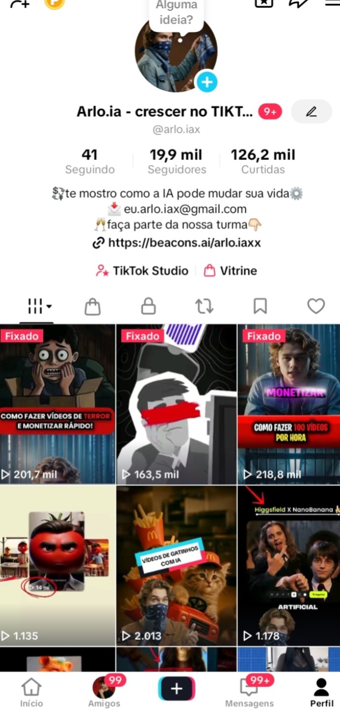 lv_0_20260617185543 🚀 CONTA TIKTOK PRONTA PARA MONETIZAÇÃO E ESCALA Conta ideal para quem deseja entrar no mercado de conteúdo digital sem começar do zero. ✅ 19,9 mil seguidores ✅ 126 mil+ curtidas ✅ TikTok Shop ativado ✅ Nicho em alta: Inteligência Artificial e criação de vídeos ✅ Público interessado em monetização, automação e renda online ✅ Conteúdo com vídeos que ultrapassaram 200 mil visualizações ✅ Excelente base para vender produtos no TikTok Shop ✅ Perfeita para quem quer criar conteúdo monetizável e acelerar resultados - Imagem 1