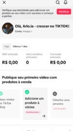 🚀 CONTA TIKTOK PRONTA PARA MONETIZAÇÃO E ESCALA Conta ideal para quem deseja entrar no mercado de conteúdo digital sem começar do zero. ✅ 19,9 mil seguidores ✅ 126 mil+ curtidas ✅ TikTok Shop ativado ✅ Nicho em alta: Inteligência Artificial e criação de vídeos ✅ Público interessado em monetização, automação e renda online ✅ Conteúdo com vídeos que ultrapassaram 200 mil visualizações ✅ Excelente base para vender produtos no TikTok Shop ✅ Perfeita para quem quer criar conteúdo monetizável e acelerar resultados - Imagem 4