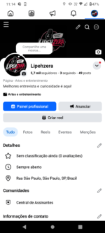 PÁGINA FACEBOOK - 6K SEGUIDORES - 3.5M VISUALIZAÇÕES - PRÉ MONETIZADA