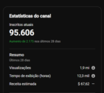 Canal dark monetizado com público Espanhol 100k Inscritos - Imagem 2