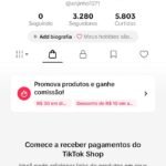CONTA DO TIKTOK COM SHOP ATIVO +3K SEGUIDORES + LIVES ATIVAS (ENGAJAMENTO REAL)