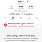 CONTA DO TIKTOK COM SHOP ATIVO +4K SEGUIDORES + LIVE ATIVAS (ENGAJAMENTO REAL)