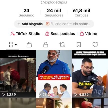 CONTA DO TIKTOK MONETIZADA +24K SEGUIDORES +61K CURTIDAS (ENGAJAMENTO REAL)