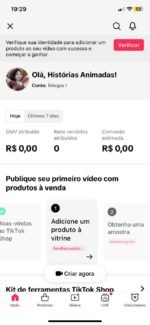 CONTA DO TIKTOK SHOP ATIVO + MONETIZADA +13,7K SEGUIDORES (ENGAJAMENTO REAL) - Imagem 2