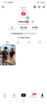 CONTA DO TIKTOK MONETIZADA +14,1K SEGUIDORES (ENGAJAMENTO REAL)