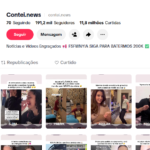 CONTA TIKTOK | 192K SEG 👥 | 11.8M CURTIDAS ❤️ | NICHO NOTICIAS E VIDEOS ENGRAÇADOS ✅ | PERFIL PREMIUM ESCALÁVEL 🚀
