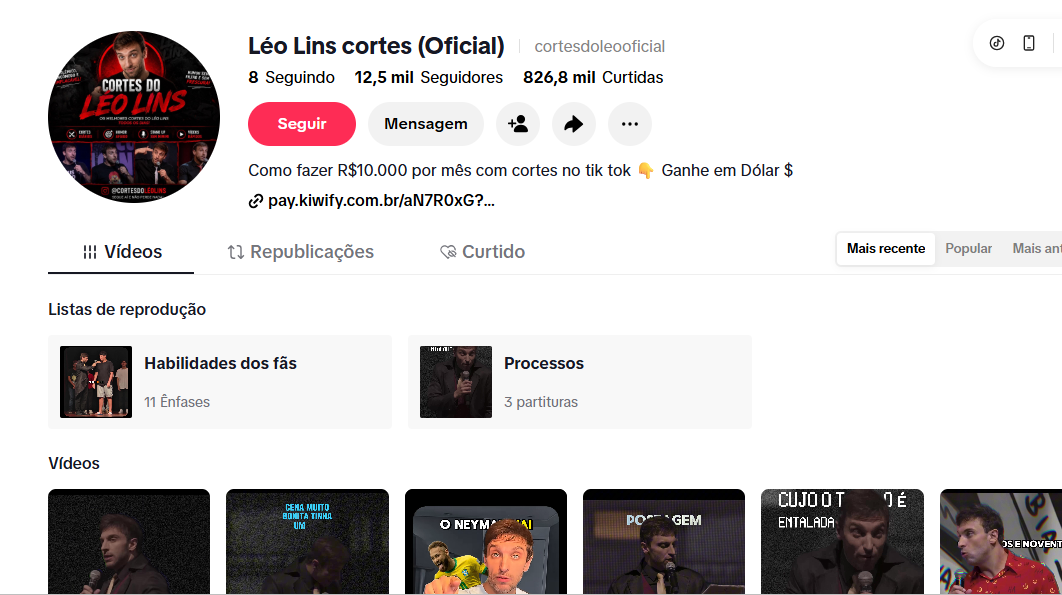 Captura de tela 2026-07-14 103746 TIKTOK 12K PRA MONETIZAR, ALTAMENTE ENGAJADA - Imagem 1