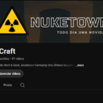 Canal top de Games - GamezBloxCraft com 83.000 inscritos em crescimento