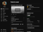 CANAL YOUTUBE DISPONÍVEL ️ Canal 1.303 Mil Inscritos 🚀🌱 | Crescimento 100% orgânico (ESP) Engajamento 29K Views(28D) 🔥