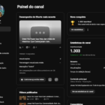 CANAL YOUTUBE DISPONÍVEL ️ Canal 1.303 Mil Inscritos 🚀🌱 | Crescimento 100% orgânico (ESP) Engajamento 29K Views(28D) 🔥