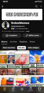 👉Canal de MEMES 1.74k inscritos🚀+250,8k de Views👀| Canal Viral em shorts +30k🔥 - Imagem 8