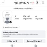CONTA INSTAGRAM 17K SEGUIDORES