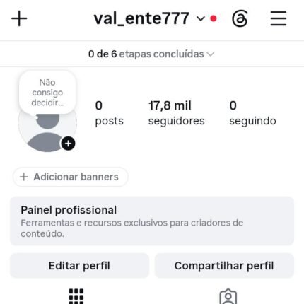 CONTA INSTAGRAM 17K SEGUIDORES