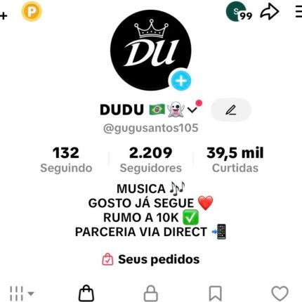 Conta Tiktok + de 2k shop ativo ✅