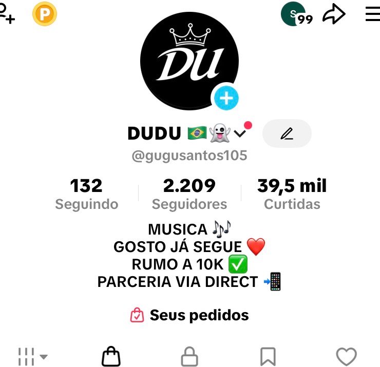 Screenshot Conta Tiktok + de 2k shop ativo ✅ - Imagem 1