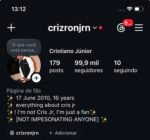 Vendo conta do Instagram junto com Threads 99 mil seguidores
