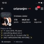 Vendo conta do Instagram junto com Threads 99 mil seguidores