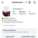 Página de Instagram 26,6k seguidores