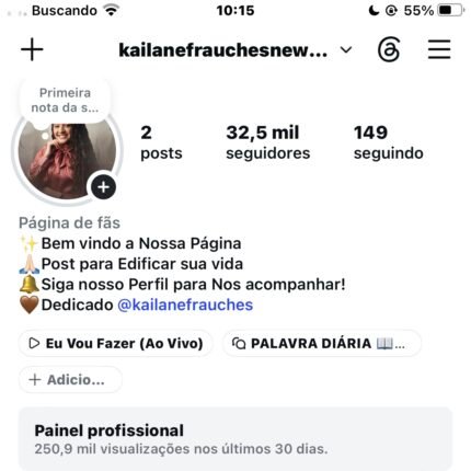 CONTA DO INSTAGRAM A VENDA ❤️