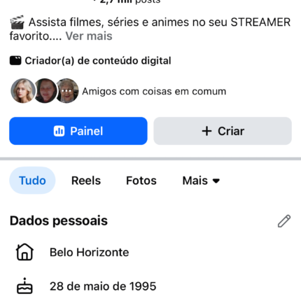 Face 400k Monetizado todo só colocar seus dados e receber em dólar, conta zero restrição valor promocional de 12.500 por apenas 3997