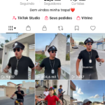 Tiktok 22,3 mil seguidores, monetizada