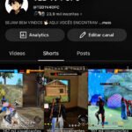 CANAL DO YOUTUBE COM 23 MIL ESCRITOS
