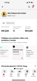 Conta Tiktok Shop 1,5k ativo sem doc - Imagem 2