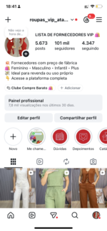 🚨 Perfil Instagram à venda – 101 mil seguidores orgânicos