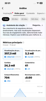 CONTA TIKTOK | 17.6k SEG👥 | 355K CURT❤️ | REPORTAGENS 📰 | PRONTO P/ MONETIZAR | SUPER ENGAJADA 🚀 - Imagem 2
