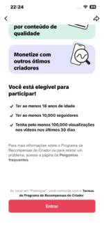 CONTA TIKTOK | 17.6k SEG👥 | 355K CURT❤️ | REPORTAGENS 📰 | PRONTO P/ MONETIZAR | SUPER ENGAJADA 🚀 - Imagem 3