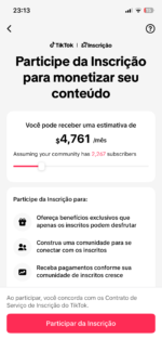 TIK TOK PRONTA PRA MONETIZAR | MAIS DE 100k views por dia | Sem restrições | Comece a monetizar do seu jeito - Imagem 4