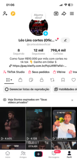 TIK TOK PRA MONETIZAR, ALTAMENTE ENGAJADA