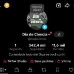 Vendo conta com 340 mil seguidores