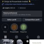 Página Instagram 297 Mil Seguidores sobre Espiritualidade e auto conhecimento