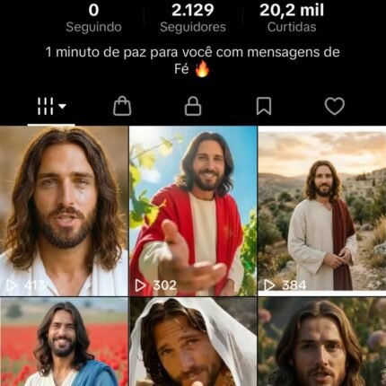 Conta TikTok Shop com 2.130 Seguidores / Nicho de Religião